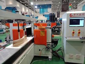 华洲数控双面铣在实木家具生产中的应用